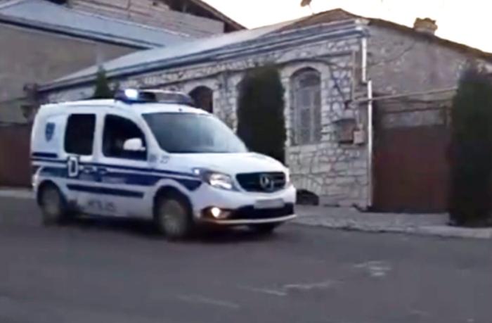 Azərbaycan polisi Xankəndidə - Video