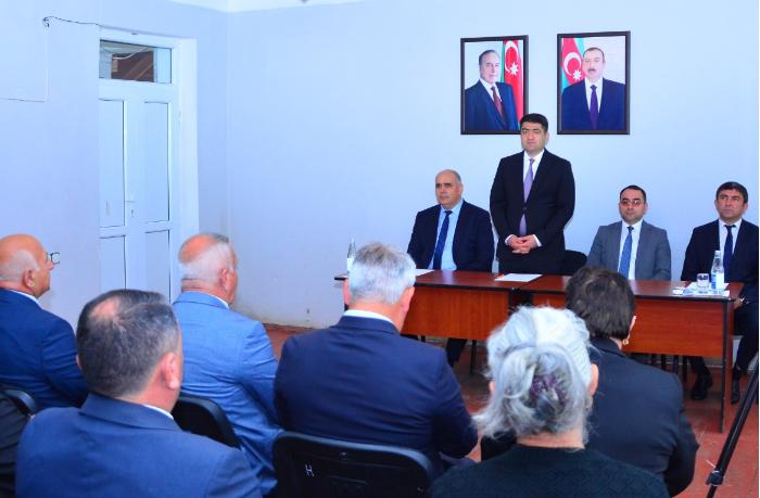 Seymur Orucov səyyar qəbul keçirdi