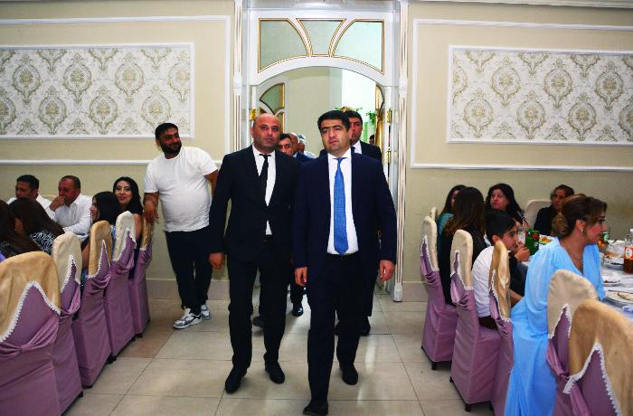 İcra başçısı şəhidin bacısının toyunda - FOTOLAR