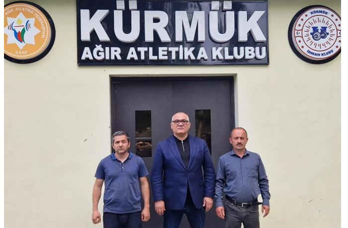 Firdovsi Umudov "Kürmük" klubunun təlim-məşq mərkəzində - FOTO