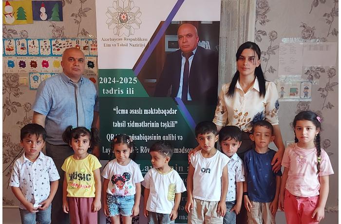 Sabirabad rayonunda məktəbəqədər təhsil üzrə QRANT LAYİHƏ