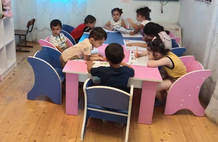 Bu layihə çərçivəsində uşaqlarda ilkin yaradıcılıq qabiliyyətləri formalaşır