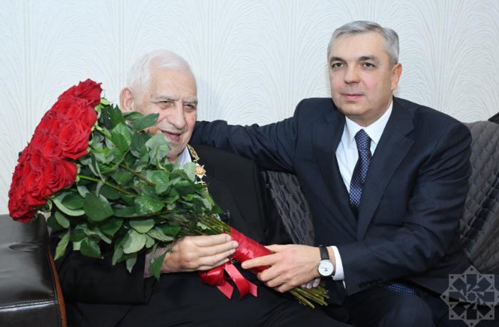 Nəriman Həsənzadəyə “Heydər Əliyev” ordeni təqdim olundu